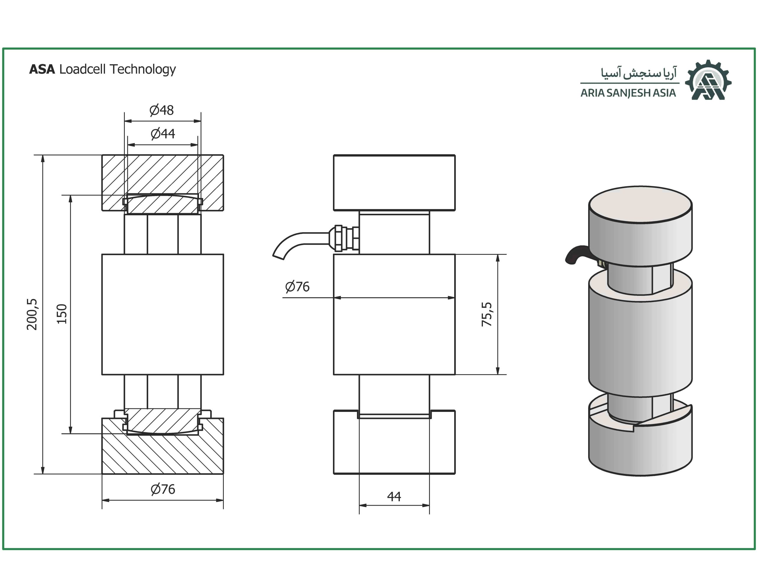 خرید لودسل فشاری CLC-30TON-C3