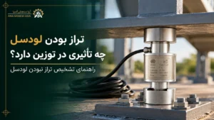 تراز بودن لودسل چه تأثیری در توزین دارد؟ راهنمای تشخیص تراز نبودن لودسل